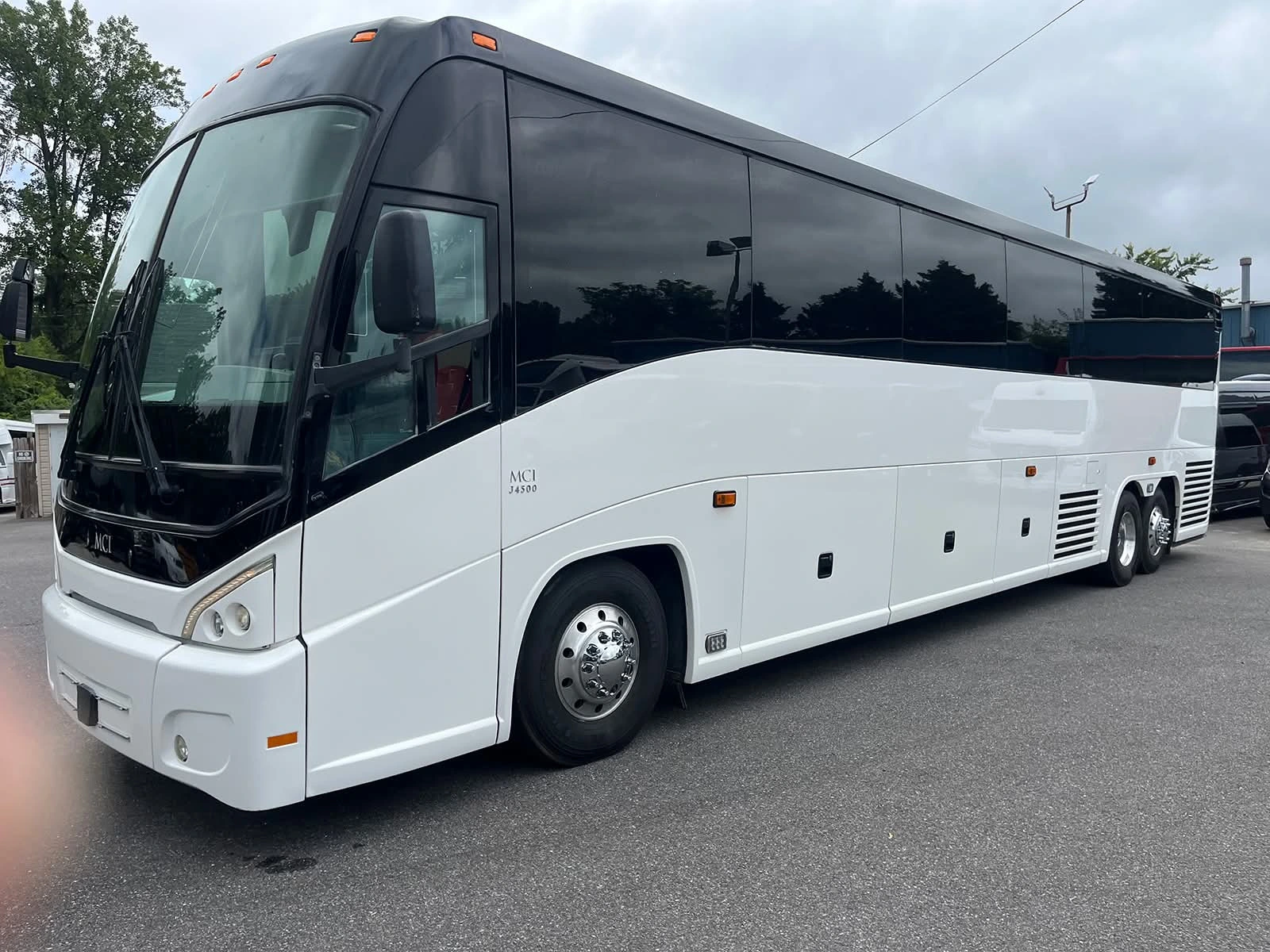 Charter Bus Exterior